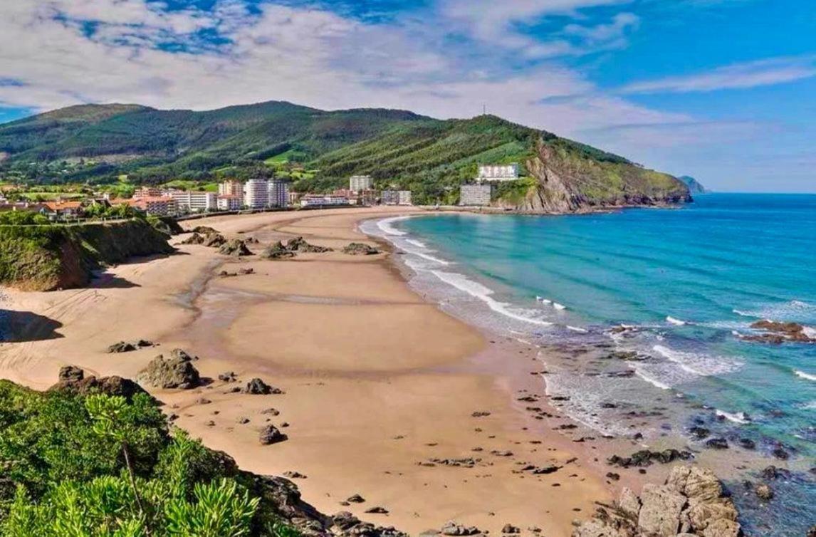 Bakio Beach Con Garaje Esterno foto